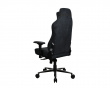 Vernazza Supersoft Fabric Gaming Chair - Pure Black