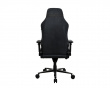 Vernazza Supersoft Fabric Gaming Chair - Pure Black