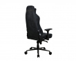 Vernazza Supersoft Fabric Gaming Chair - Pure Black