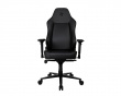 Primo - Full Premium Leather Chair - Black