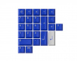 PBTfans Klein Blue R3 - Numpad kit