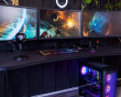 Arena Gaming Desk - Large - Pure Black