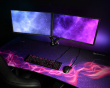 Arena Gaming Desk - Large - Deep Purple Galaxy