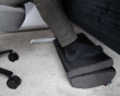 Footrest Soft Fabric - Dark Grey