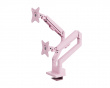 Alzare Neo Duo Monitor Stand - Pink