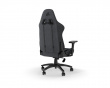 TC100 Relaxed Gaming Chair - Fabric (Grey and Black)