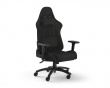 TC100 Relaxed Gaming Chair - Fabric (Black)