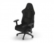 TC100 Relaxed Gaming Chair - Fabric (Black)