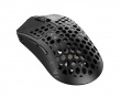 AKITSU Medium Carbon Fiber Wireless Gaming Mouse - Black