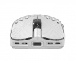 AKITSU Medium Carbon Fiber Wireless Gaming Mouse - White