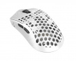 AKITSU Medium Carbon Fiber Wireless Gaming Mouse - White