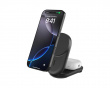 UltraCharge 25w Qi2 2in1 Magnetic Charger plus USB-C, EU, Black, Round