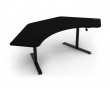Arena Angelo Gaming Desk - Pure Black