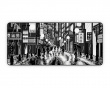Retro Tokyo Black & White XXXL Mousepad