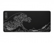 The Great Wave XXXL Mousepad - Black