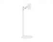 Floor stand with adjustable arm for TV - White