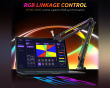 BM38 RGB Metal Microphone Boom Arm - Black