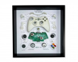 Retro Art Microsoft Xbox 360 Wirless Controller Display  - White