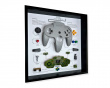 Retro Art Nintendo N64 Controller Display  - Grey