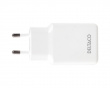 45W 2x USB-C Wall charger - Slim White