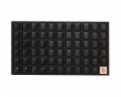 THT Doubleshot PBT Backlit Low-Profile 67-Key - Choc V1- Black