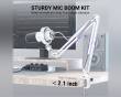 AmpliTank USB/XLR Dynamic Microphone - White