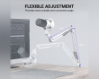 AmpliTank USB/XLR Dynamic Microphone - White