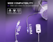 H18VW Gaming Headset - White