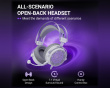 H18VW Gaming Headset - White
