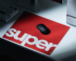 Glass Mousepad v3 XL - Type-S - Red