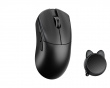 Huan Stainless Magnesium Alloy Wireless Gaming Mouse - Black