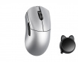 Huan Stainless Magnesium Alloy Wireless Gaming Mouse - Silver