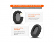 WC PadZ XM6 Ear Cushions - Black