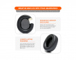 Nova Wireless Ear Cushions - Black