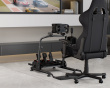 Racing Simulator Wheel Stand - Black