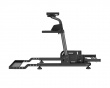 Racing Simulator Wheel Stand - Black