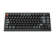 V1 Ultra 8K Hotswap Knob Wireless ISO Keyboard - Black [Silk POM Brown]