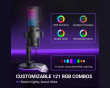 A9S Recording RGB Condenser Microphone - Black