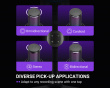 A9S Recording RGB Condenser Microphone - Black