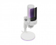 A9S Recording RGB Condenser Microphone - White