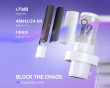 A9S Recording RGB Condenser Microphone - White