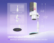 A9S Recording RGB Condenser Microphone - White