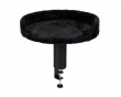 Table-Mounted Cat Bed Large - Black