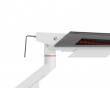 Monitor Stand with Mechanical Spring – White