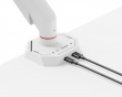 Monitor Stand with Mechanical Spring – White