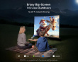 ZIP Tri-Fold Portable Mini Projector - Dark Gray