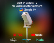 BOOM Air Google TV Smart Projector - White