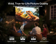BOOM Air Google TV Smart Projector - White