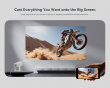 Cube 1 - Smart Projector - 350 ANSI, 720p, Google TV - White