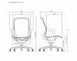 Vectra Office Chair - Dark Grey